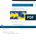 Incompressible Navier-Stokes Equations Icofoam: F. Romanò & P.-E. Des Boscs