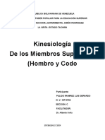 Kinesiologia Del Miembro Superior Hombro y Codo Ii Unidad Entregar Hoy