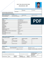 Part Time Application Form