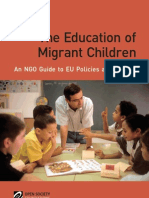 The Education of Migrant Children