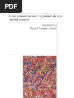 Lima: Consolidación y Expansión de Una Ciudad Popular.