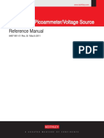 Reference Manual - Model 6487 Picoammeter/Voltage Source