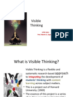 Visible Thinking: UTEC 2011 Prof. Martín U. Aparicio