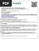 Rahim, Civelek, Liang (2018) A Process Model of Social Intelligence and Problem-Solving Style For Conflict Management