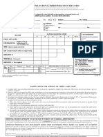 California School Immunization Record