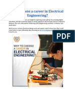 Why To Choose A Career in Electrical Engineering