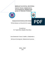 El Factor Humano en El Desarrollo de Las Organizaciones Virginia García Reyes