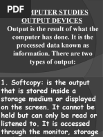 Output Devices