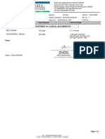 Department of Clinical Biochemistry: FBS, Plasma 133 MG/DL Cholesterol, Serum 192 MG/DL