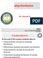 Sampling Distribution