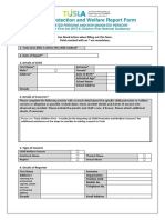 Child Protection and Welfare Report Form FINAL