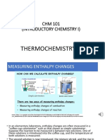 Thermochemistry 3 (Enthalpy of Reaction 2 and Hess's Law)