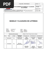 739.PR - Ma.03 - Manejo y Clausura de Letrinas Rev2