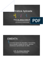 Informática Aplicada Aula1