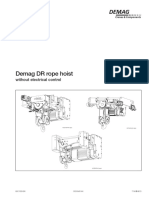 Demag DR Rope Hoist: Without Electrical Control