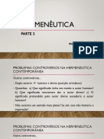 Hermeneutica Bíblica - Parte 3