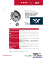 Bi-Metal Thermometer: Description & Features