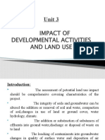 Unit 3: Impact of Developmental Activities and Land Use