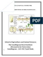 Manual Cum Record Principles of Seed Technology