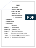 Index: Data Collection Sample Size Sample Method Questionnaire