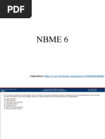 NBME 6 BLOCK 1-4 (No Answers Version)