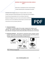 PPS Using C R20 - UNIT-1