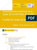 05.03 Formulaciones Empã - Ricas de La Carga de Hundimiento de Pilotes - Pablo Ruiz TerÃ¡n - PresentaciÃ N