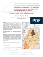 PROSPECCIÓN ARQUEOLÓGICA Caranqui