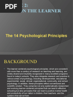 14 PsychologicalPrinciples