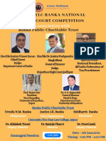 INVITATION - 10TH Ranka Moot Court Competition