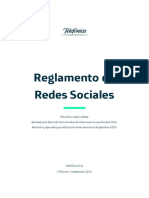 Reglamento de Redes Sociales Telefonica