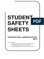 CLEAPPS Student Safety Sheets