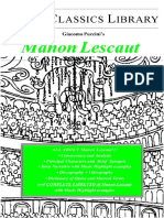 Puccinis Manon Lescaut - Opera Classics Library Series