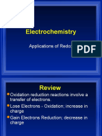 Electrochemistry: Applications of Redox