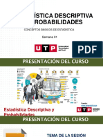 Estadistica Descriptiva y Probabilidades