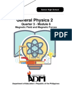 Generalphysics12 q3 Ver4 Mod6 Magnetic Field and Magnetic Forces v4