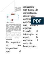 Marco Teorico y Descripcion Experimental Circuito RC