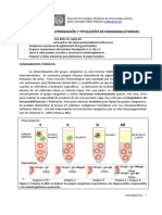 Detección y Titulación de Isohemaglutininas