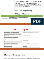 Unit 1 - CEM