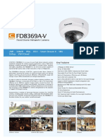 FD8369A-V: Fixed Dome Network Camera