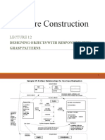 Lecture12 GRASP Designing Objects With Responsibilities, Information Expert