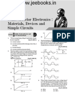 Semiconductor Electronics: Materials, Devices and Simple Circuits