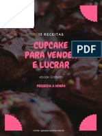 Ebook Digital 13 Receitas de Cupcakes para Vender