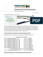 MCQ in General Chemistry Part 13 - ECE Board Exam