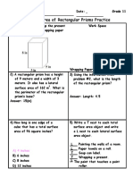 S2A Week 5 Surface Area and Volume Students G11