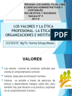 Valores y Etica Profesional