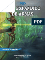 Equipamentos Adicionais - Armas DND 5e