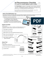 7 Marine Diesel Recommission Checklist: Value of The Maintenance Log