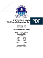 BS (Hons.) Information Technology: University of Okara