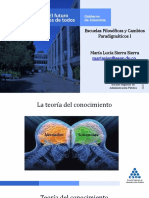 Escuelas Filosóficas y Cambios Paradigmáticos I